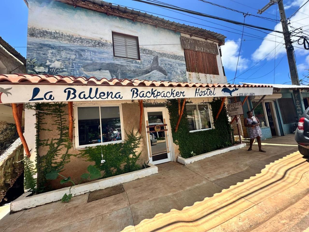 Hostel La Ballena Backpacker Las Galeras Dış mekan fotoğraf