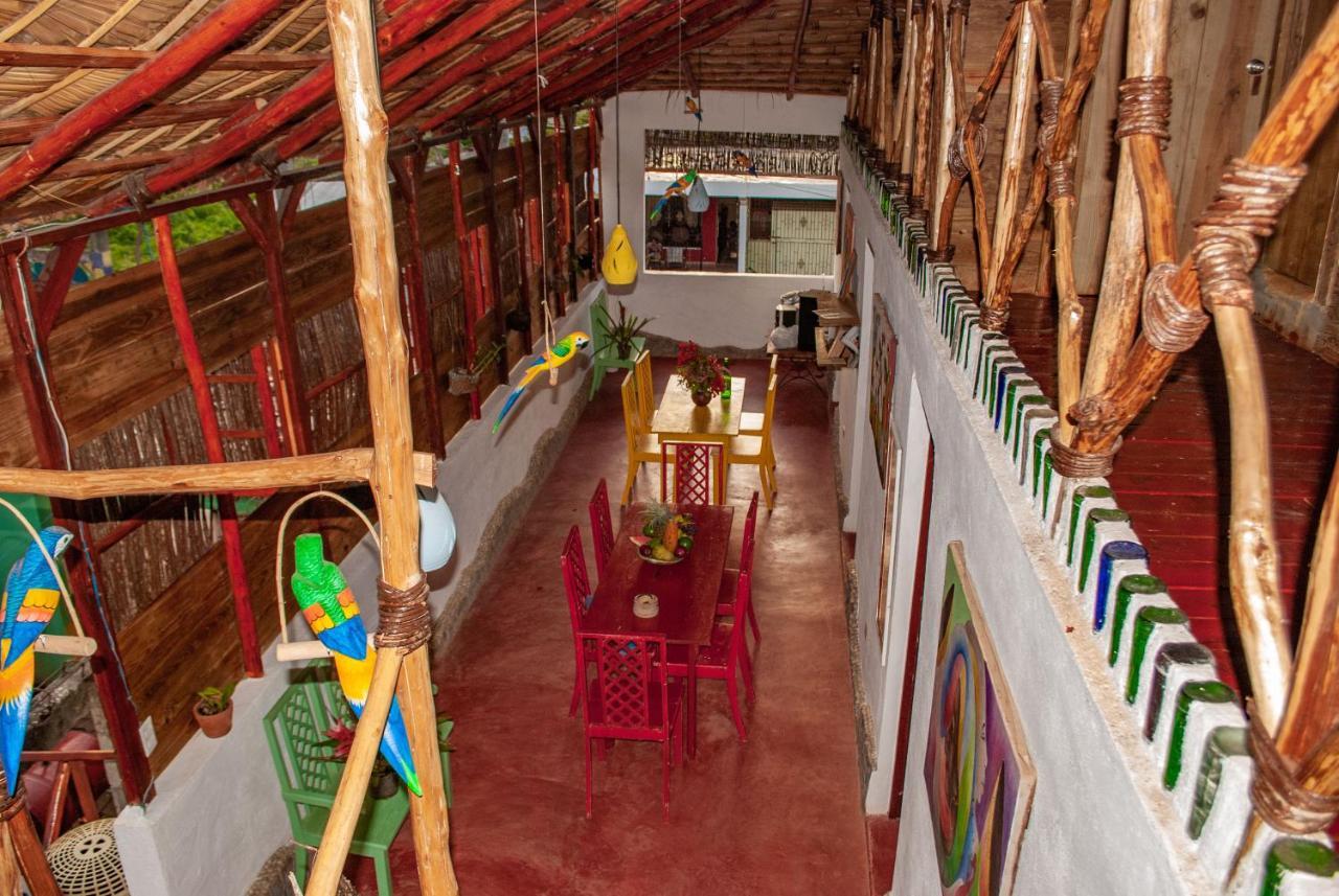 Hostel La Ballena Backpacker Las Galeras Dış mekan fotoğraf
